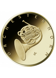 BRD 2020  Orchesterhorn   Gold 50 Euro Prägestätte Berlin A