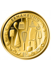 BRD 2023 HANDWERK - ERNÄHRUNG Gold 50 € Prägestätte Hamburg J