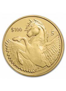 British Virgin Island 2022  PEGASUS  Privy 5 Jahre Gold 1 oz