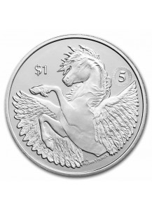 British Virgin Island 2022  PEGASUS  Privy 5 Jahre Silber 1 oz