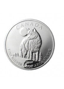 Canada 2011 Wolf Silber 1 oz Wildlife Serie