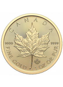 Canada  2025 Maple Leaf  Gold 1 oz