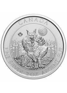 Canada 2021  WERWOLF - Creatures of the North Silber 2 oz