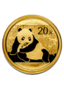 China 2015  Panda  Gold 1/20  oz