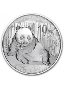 China 2015  Panda  Silber 1 oz