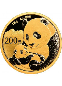 China 2019    Panda  Gold 15 g