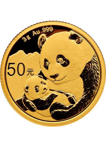 China 2019  Panda   Gold 3 g
