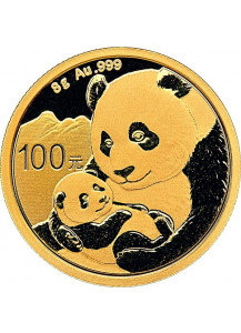 China 2019   Panda  Gold 8 g