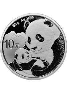 China 2019  Panda  Silber 30 g 