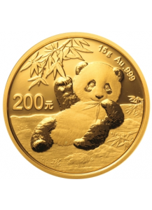 China 2020   Panda  Gold 15 g