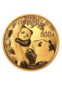 China 2021  Panda    Gold 30 g