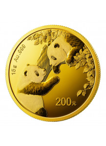 China 2023   Panda  Gold 15 g