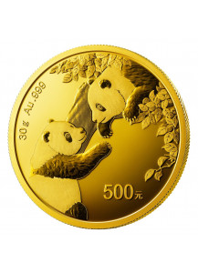 China 2023  Panda    Gold 30 g