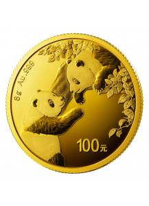 China 2023   Panda  Gold 8 g