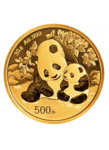 China 2024  Panda    Gold 30 g