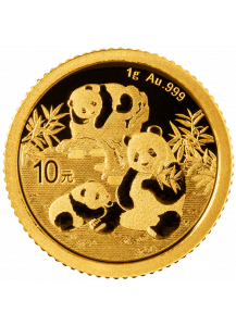 China 2025   Panda  Gold 1 g