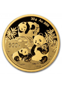 China 2025  Panda    Gold 30 g