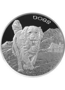 Fiji 2022  DOGS  Golden Retriver Silber 1 oz Fidschi Inseln