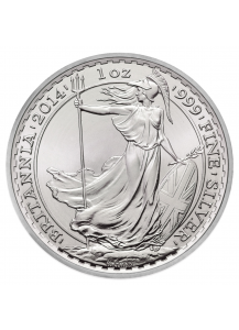 Britannia 2014 1 oz Silber UK Großbritannien