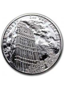 GB 2017  Big Ben Landmarkserie  Silber 1 oz