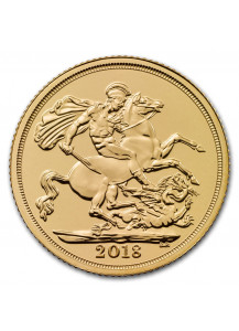 GB 2018  Sovereign     Elisabeth II.   1 Pfund Gold