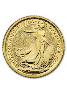 Großbritannien 2019  Britannia  Gold 1/10 oz