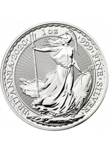 Großbritannien 2020  Britannia  Silber 1 oz