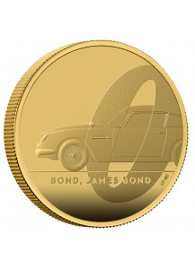 Großbritannien 2020  JAMES BOND 007 - Aston Martin Gold 1 oz PP