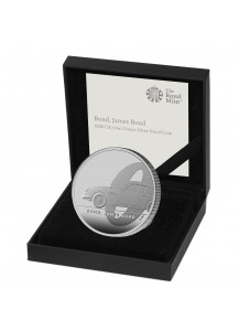 Großbritannien 2020  JAMES BOND 007 - Aston Martin Silber 1 oz PP