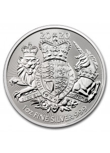 Großbritannien 2020  Royal Arms    1 oz Silber