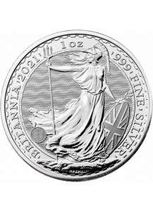 Großbritannien 2021  BRITANNIA  Silber 1 oz 