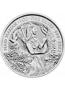 Großbritannien 2022  Maid Marian - Myths and Legends Silber 1 oz