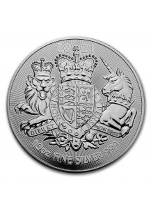 Großbritannien 2021  The Royal Arms  10 oz  Silber