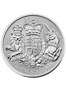 Großbritannien 2021 The Royal Arms    1 oz Silber