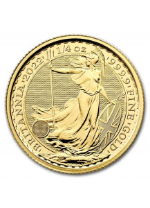 Großbritannien 2022  Britannia Gold 1/4 oz