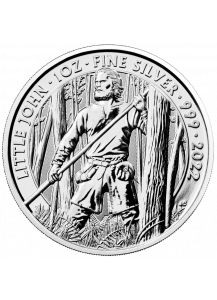 Großbritannien 2022 LITTLE JOHN - Myths and Legends Silber 1 oz