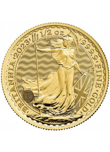 Großbritannien 2024  CHARLES III.  Britannia Gold 1/2 oz