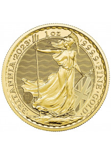 Großbritannien 2023   Britannia  CHARLES III.  1 oz Gold