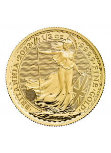 Großbritannien 2023  Britannia ELISABETH  Gold 1/4 oz