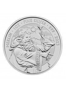 Großbritannien 2023 MERLIN - Myths and Legends Silber 1 oz