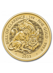 GB 2023  Tudor Bull of Clarence  Gold 1 oz