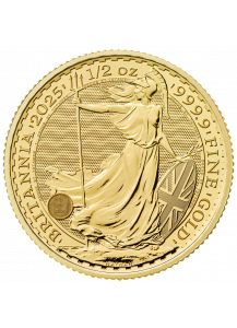 Großbritannien 2025  CHARLES III.  Britannia Gold 1/2 oz