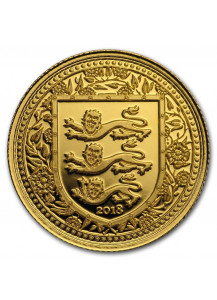 Gibraltar 2018   Royal Arms of England Gold 1/5 oz  