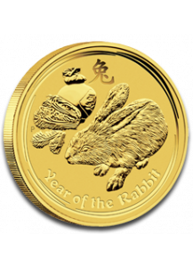 Australien 2011 Jahr des Hasen Lunar Serie II. Gold 1/2 oz