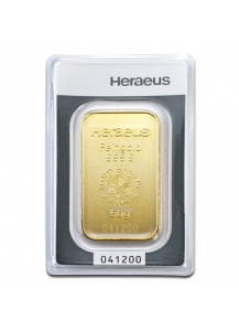 GOLDBARREN 50 g  Heraeus im Blister