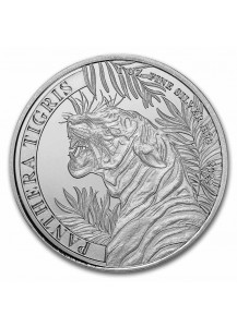 Laos 2022  TIGER - PANTHERA TIGRIS  Silber 1 oz