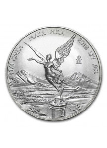 Mexiko 2018 Libertad   Silber 1/4 oz  sofort lieferbar