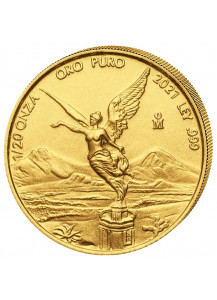 Mexiko 2021  Libertad Gold 1/20 oz