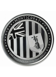 Montserrat  2018  Emerald Isle of the Caribbean EC8 Serie Silber 1 oz
