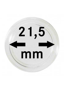 MÜNZKAPSELN  INNEN-Ø   21,5 mm    10er Packung